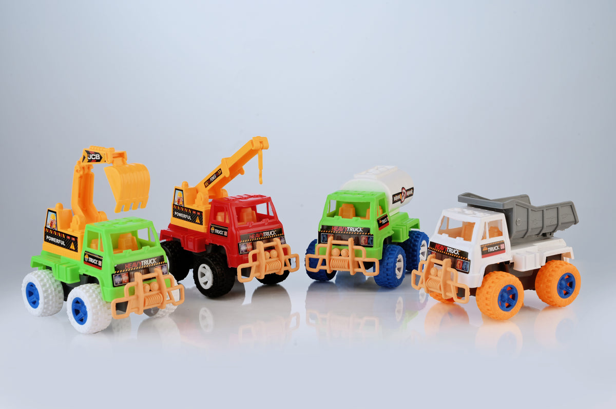 Mini Construction Truck (Set of 4)