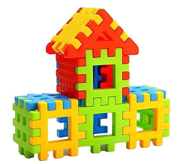 A house built with the ZOOBIE House Building Set