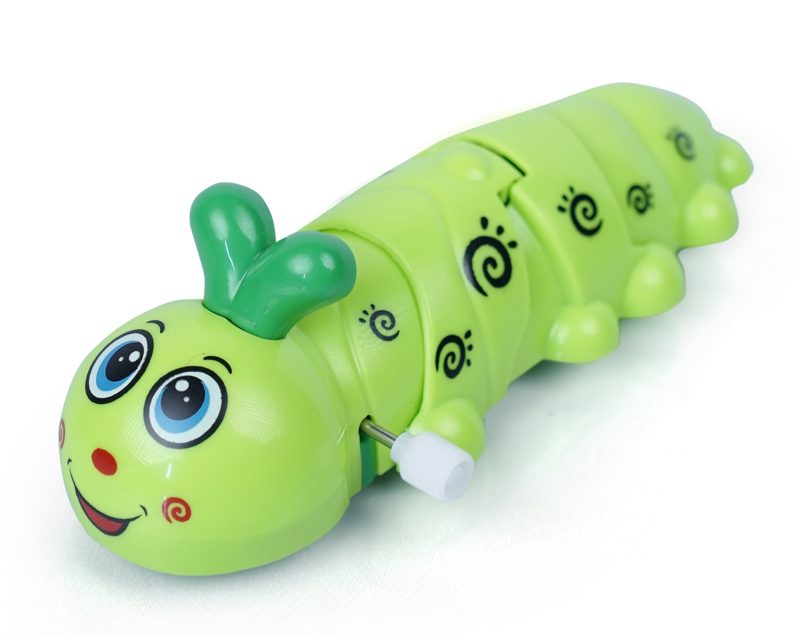 Green ZOOBIE wind-up caterpillar
