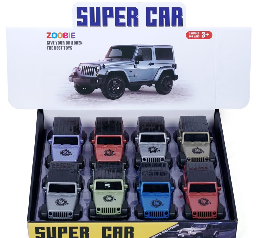 ZOOBIE Super Car display box of 8
